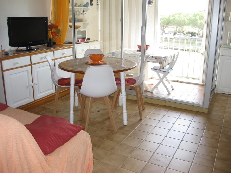 Saint Cyprien T2 Mezzanine 4P avec Parking, Belle vue Lagune et Mer - FR-1-793-11 Apartment in Saint-Cyprien