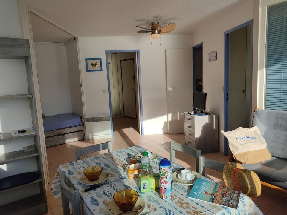 Gruissan: T2 Spacieux 4/5 Pers, Proche Plage Grazel, Parking Privé - FR-1-796-34 Apartment in Gruissan