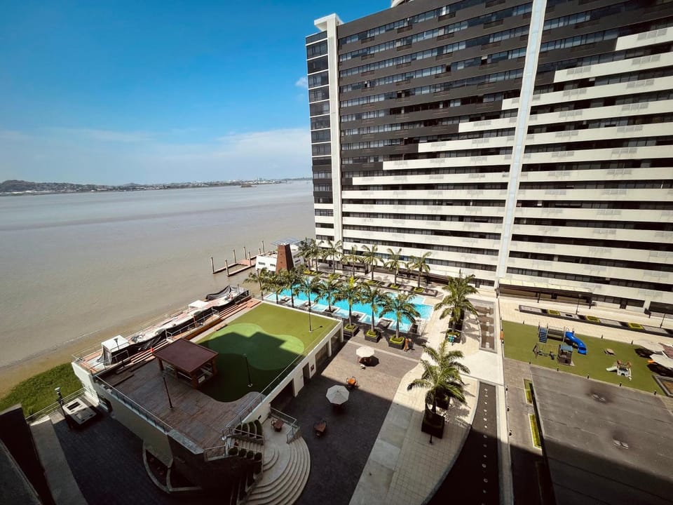 Property building, Day, City view, Pool view, Swimming pool