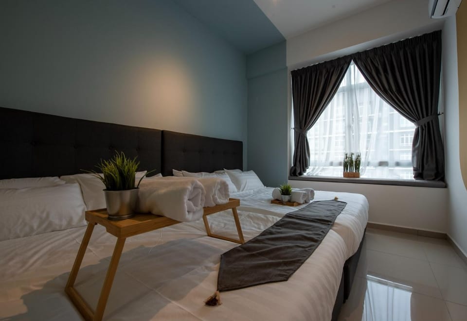 Melacca 3 Bedroom Family Suite-5min to Jonker#14pax Apartment in Malacca
