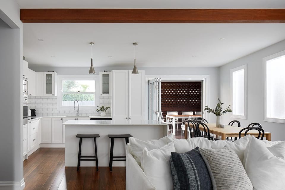 Kitchen or kitchenette, Living room, Dining area, dishwasher, oven