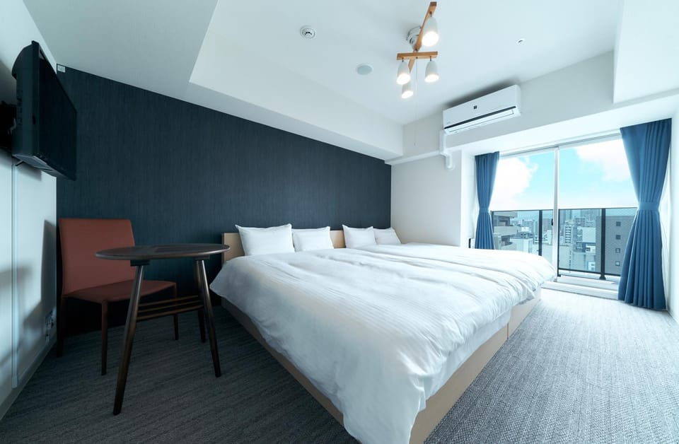 Bed, TV and multimedia, Bedroom, air conditioner