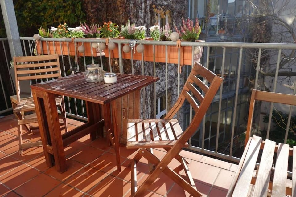 Cosy Studio, sunny balcony in It-District Neustadt Apartment in Dresden-Neustadt