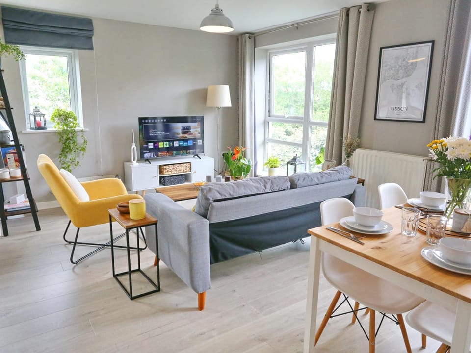 TV and multimedia, Kitchen or kitchenette, Living room, Food and drinks, Seating area, Dining area, Food