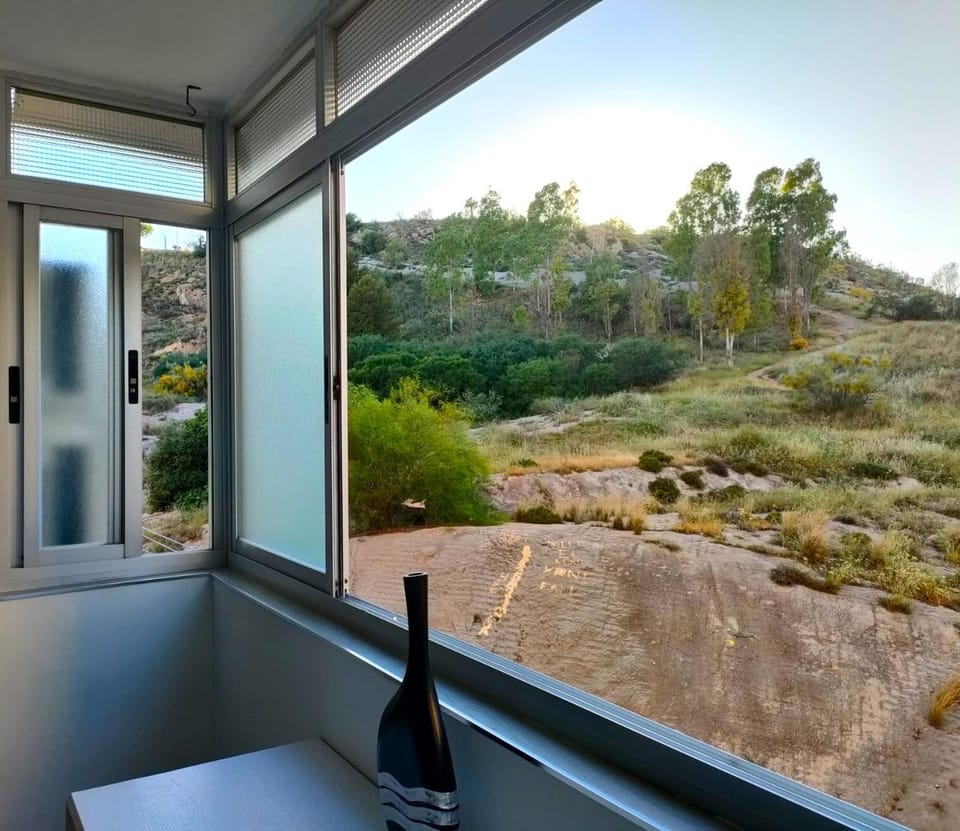 Spring, Day, Neighbourhood, Natural landscape, View (from property/room), Living room, Mountain view