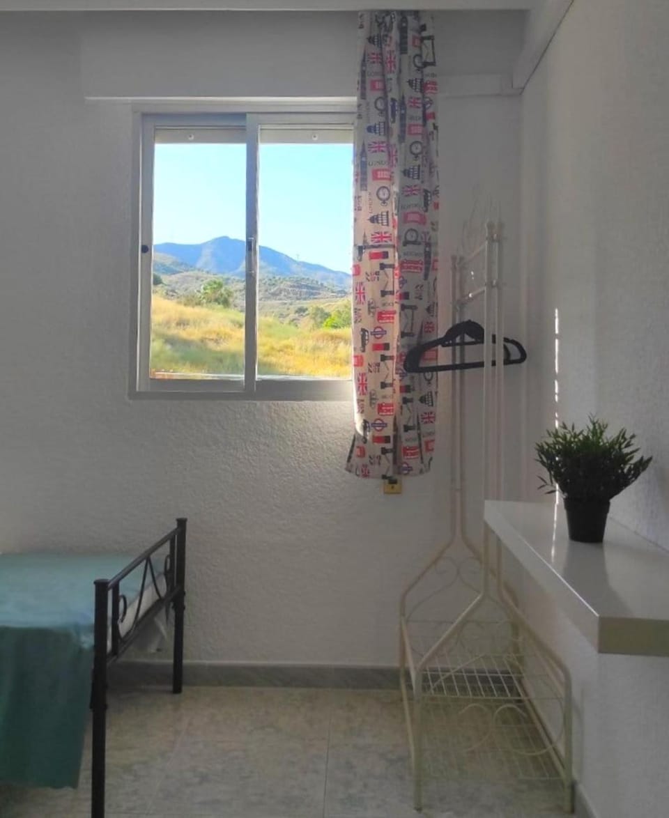 Bed, Natural landscape, Photo of the whole room, Bedroom, Mountain view