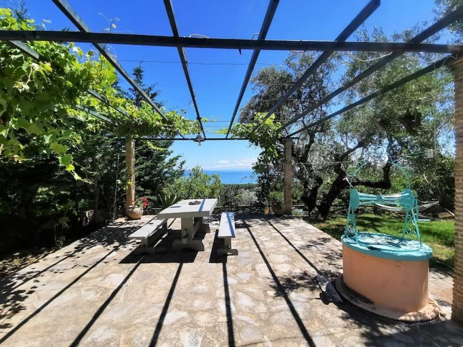 Patio, Natural landscape, Dining area