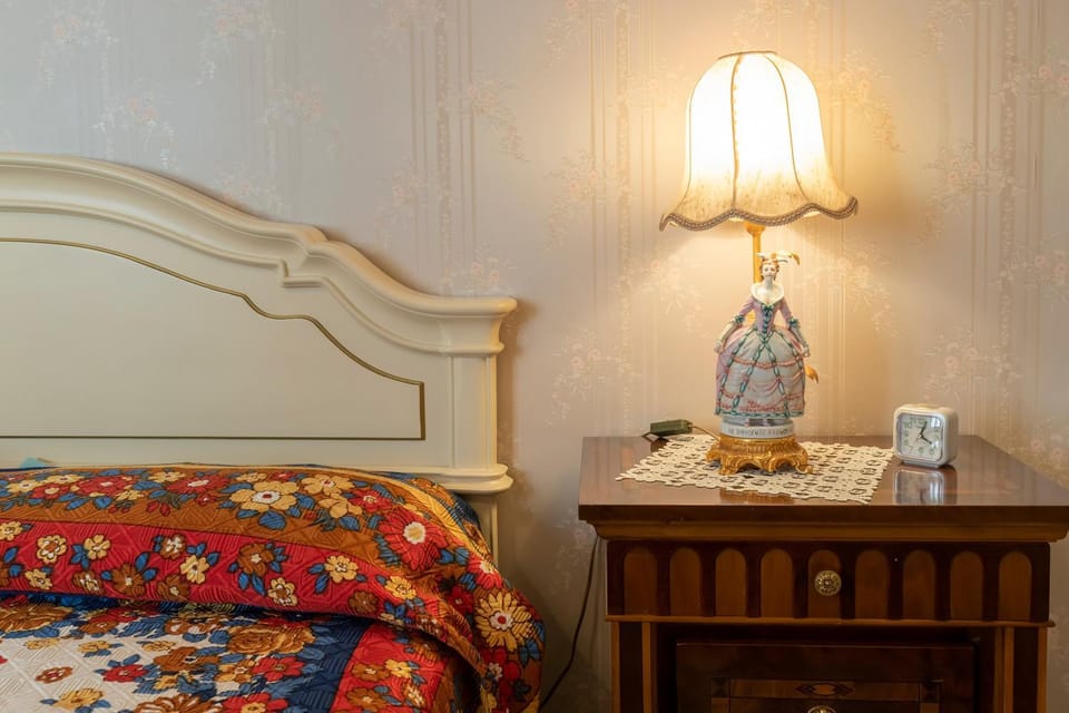 Property building, Living room, Bedroom