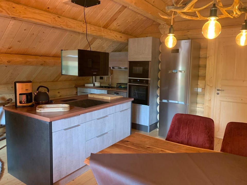 Kitchen or kitchenette, Dining area, oven, stove