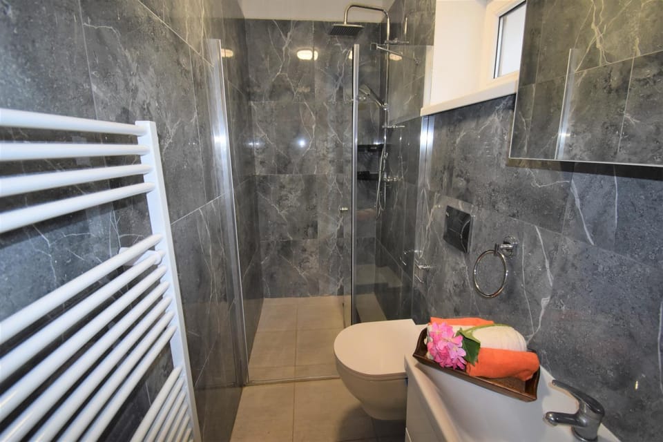 Shower, towels