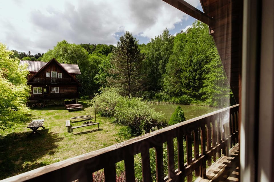 Property building, Natural landscape, Garden, Balcony/Terrace, Garden view