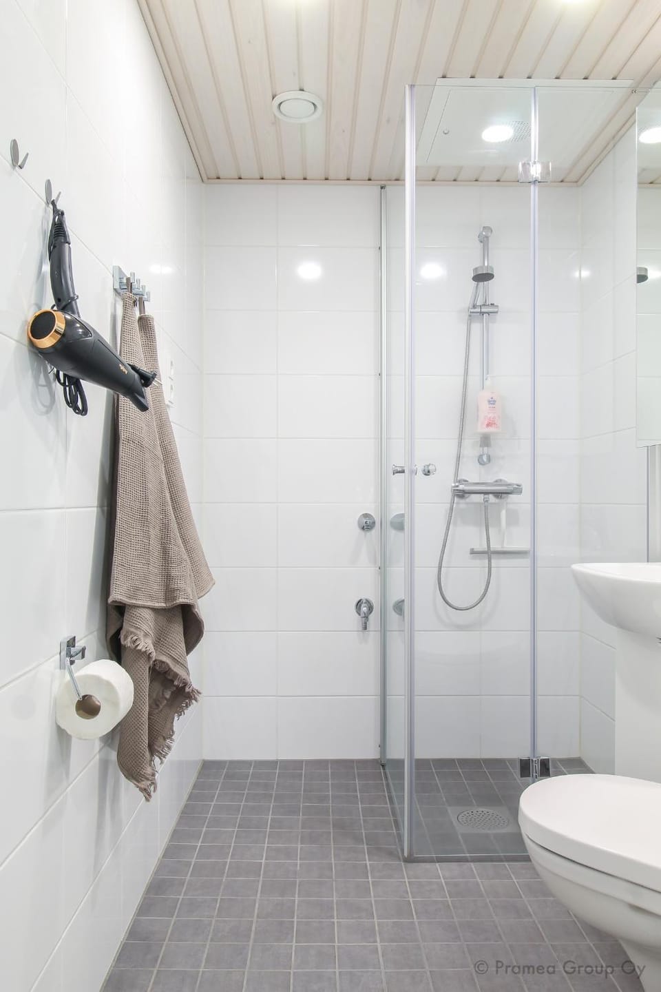 Shower, Toilet, Bathroom, towels