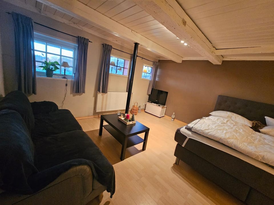 Living room, Bedroom