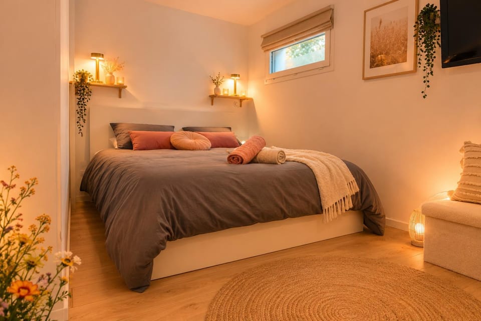 Bed, Bedroom