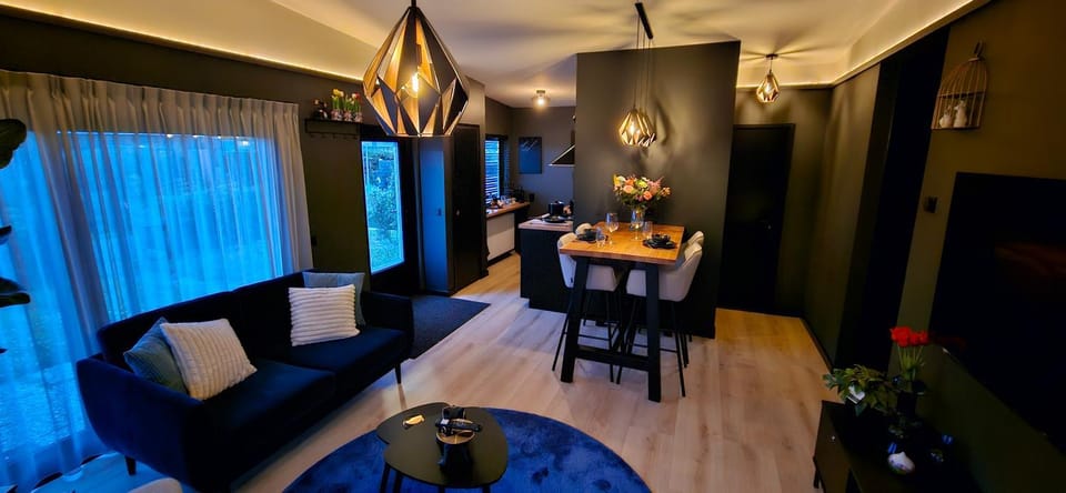 Dining area, air conditioner