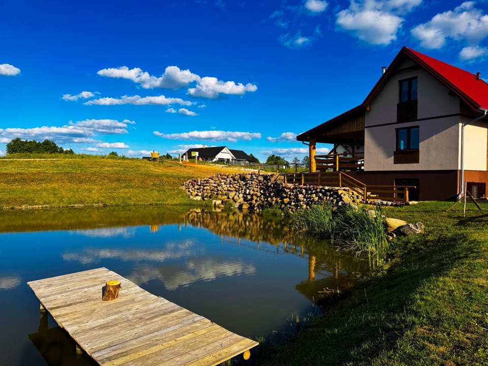 Property building, Day, Natural landscape, Lake view