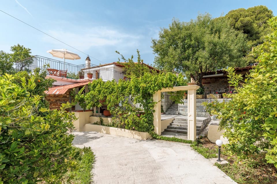 Property building, Garden view