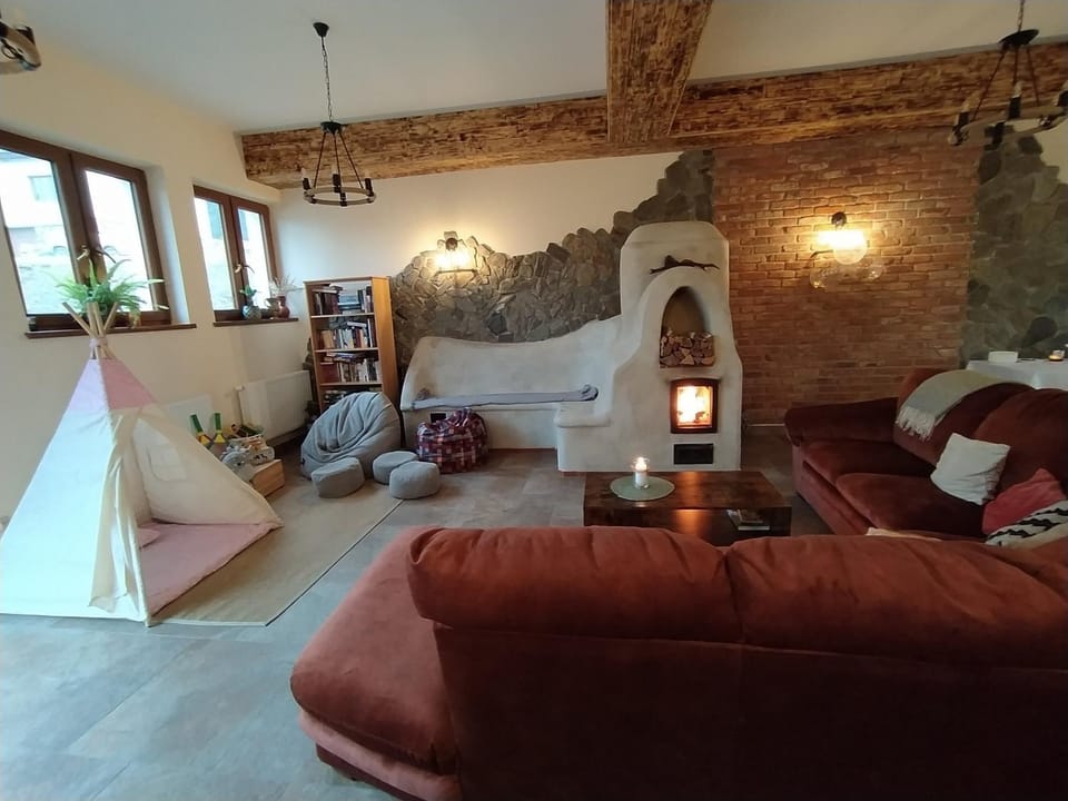 Library, Living room, Seating area