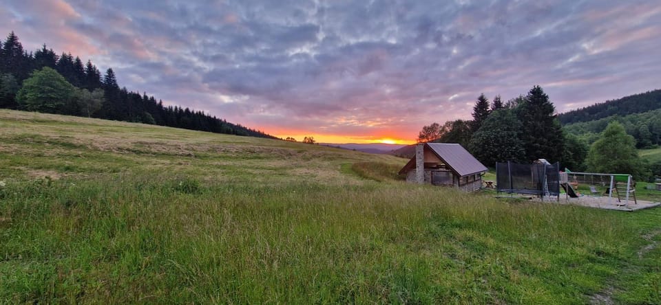 Natural landscape, Sunset