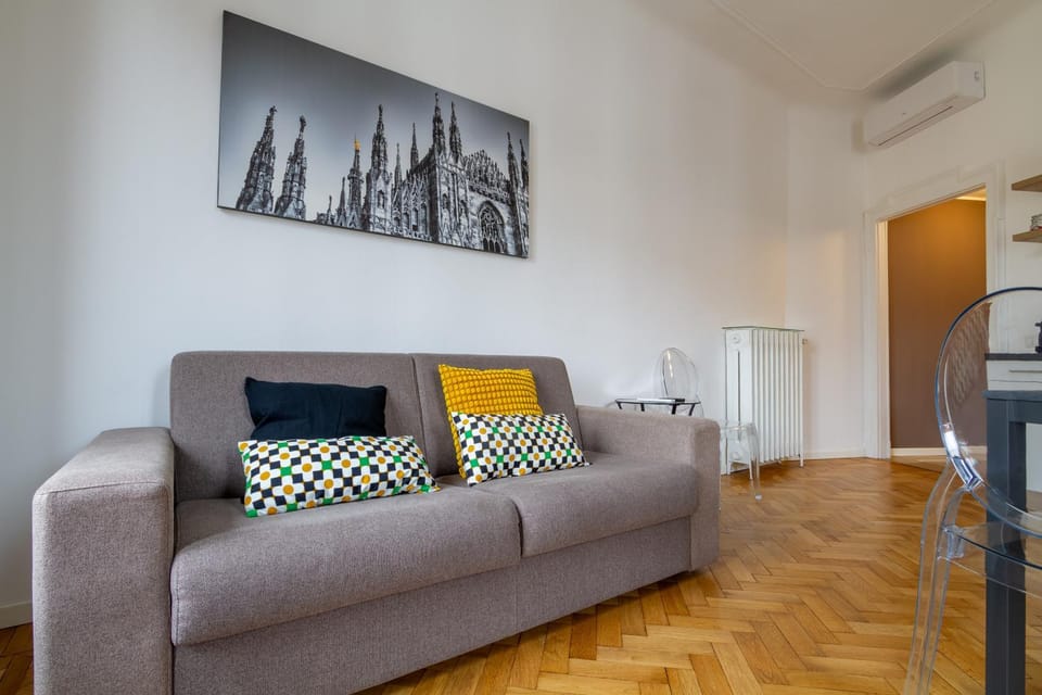 Living room, heating, air conditioner