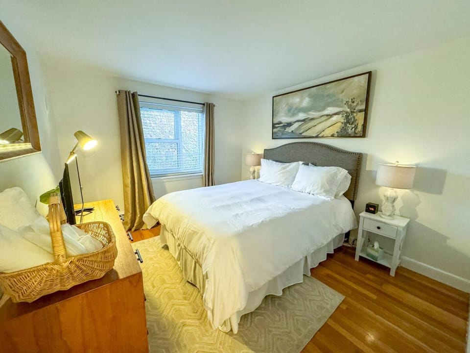 Sunny 2B Retreat in Brookline Walk to T, J Pond House in Jamaica Plain