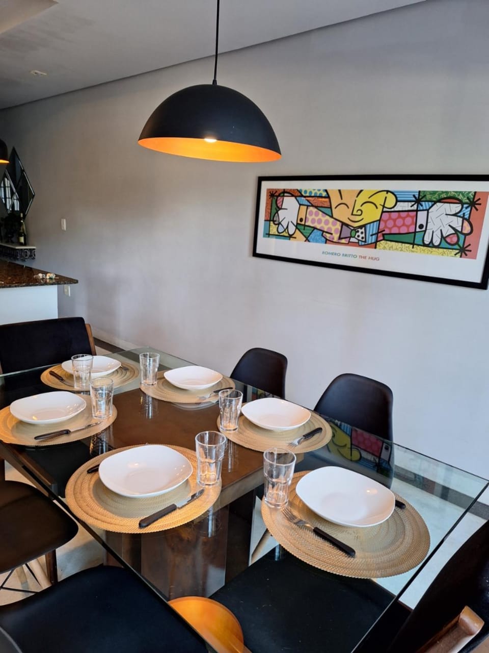 Dining area, Dinner