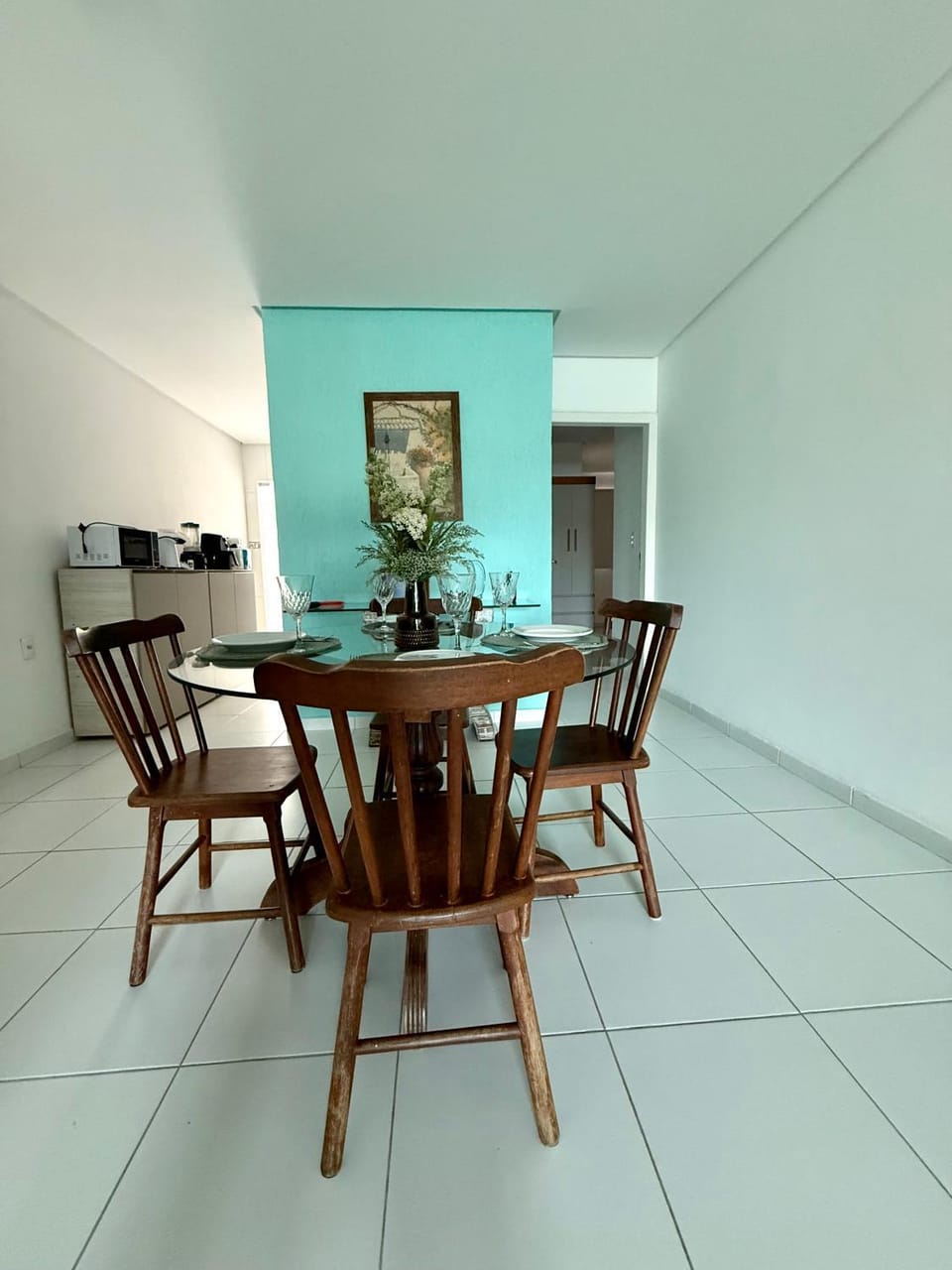 Dining area, Dinner