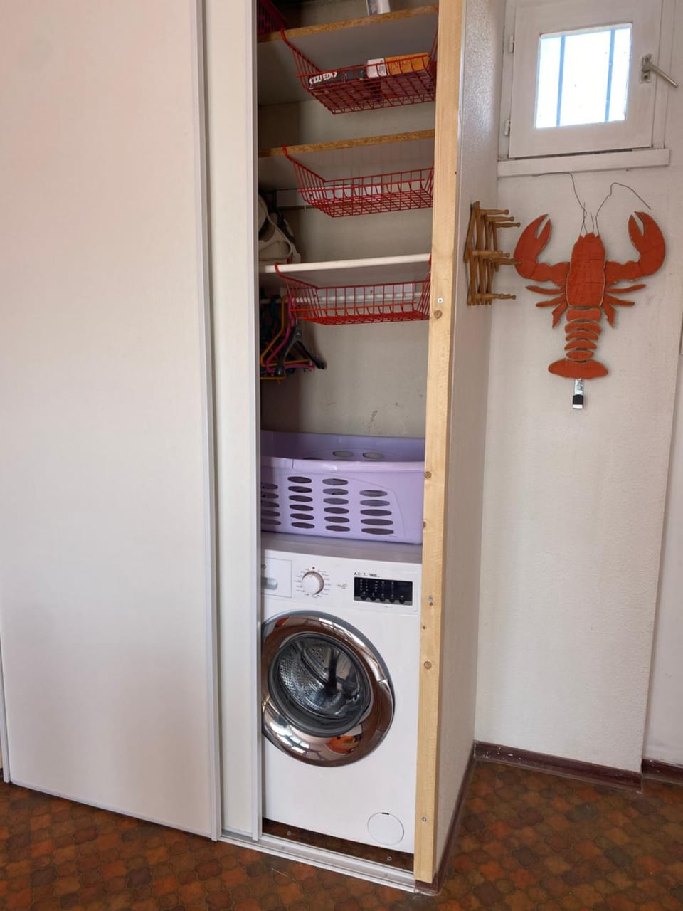 Orange Apartment in Le Barcarès