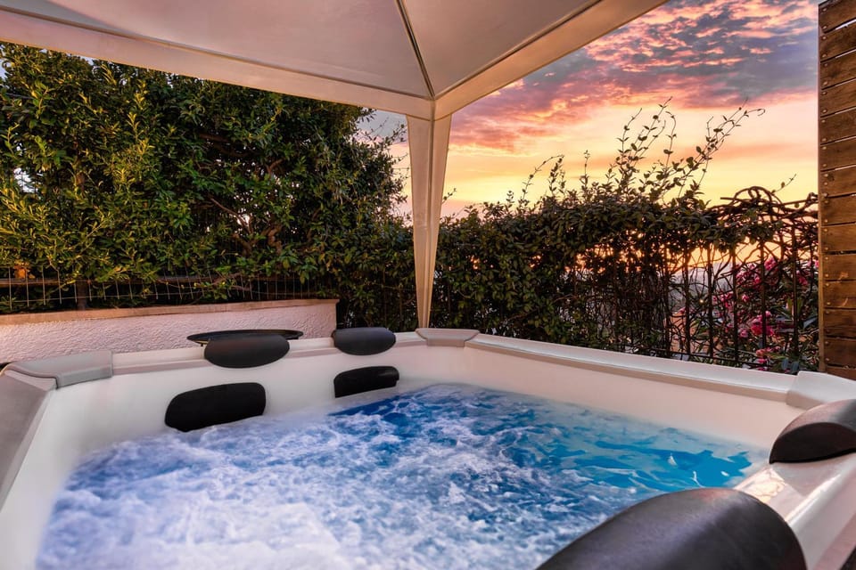 Hot Tub, View (from property/room), Sunset