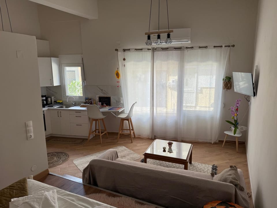 Kitchen or kitchenette, Living room, Photo of the whole room