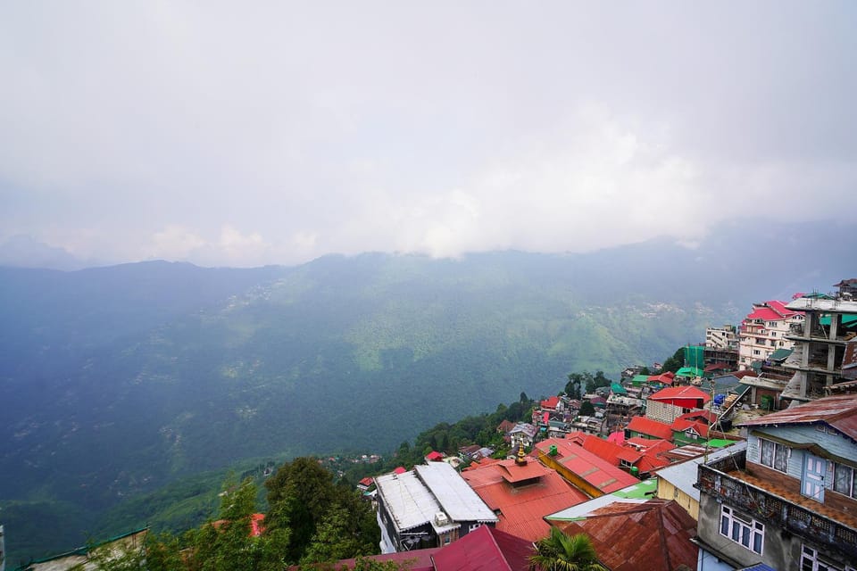 Nearby landmark, Day, Natural landscape, Bird's eye view, Mountain view