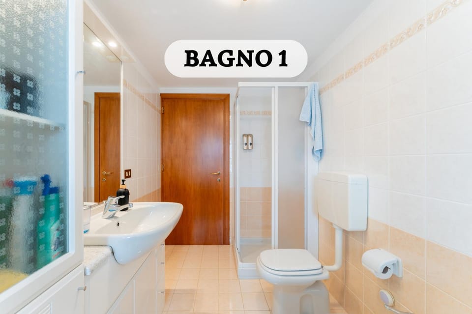 Shower, Toilet, Bathroom, Text overlay, bidet, towels