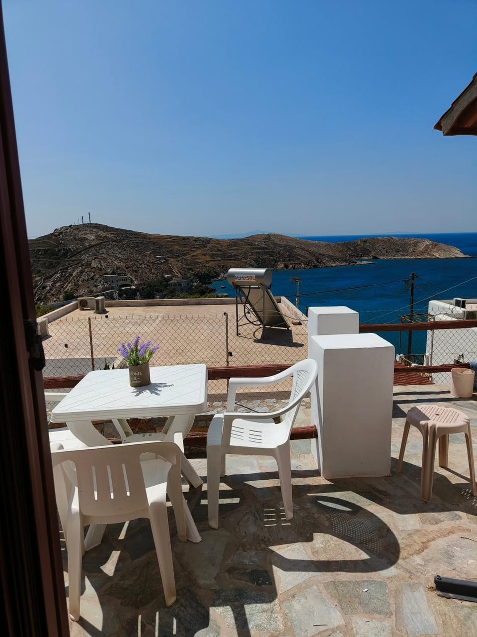 Balcony of vari Apartment in Decentralized Administration of the Aegean