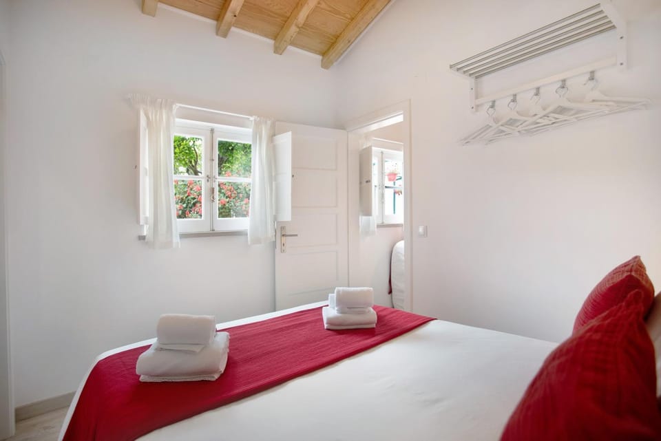 Property building, Living room, Bedroom