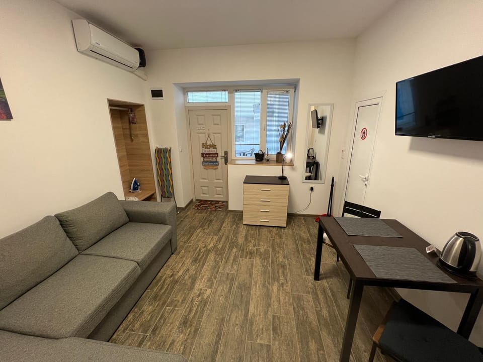 Living room, Photo of the whole room, air conditioner
