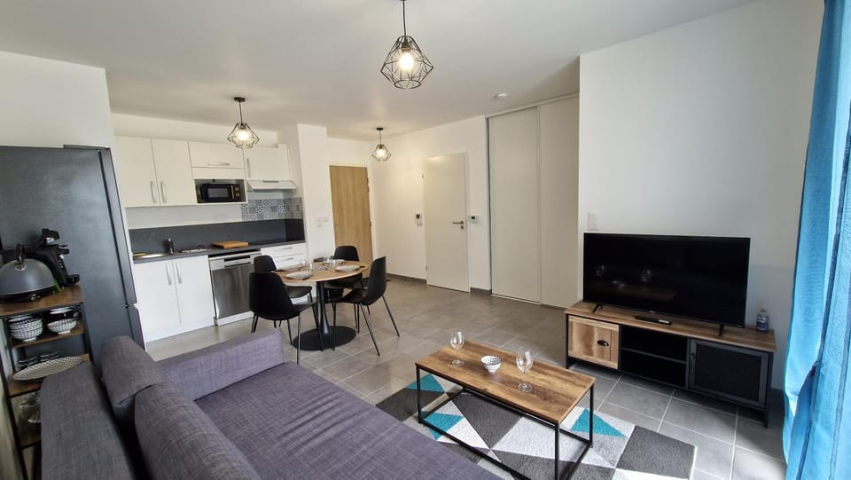 T2 avec Terrasse en ville, proche mer et campagne Apartment in Saint-Nazaire