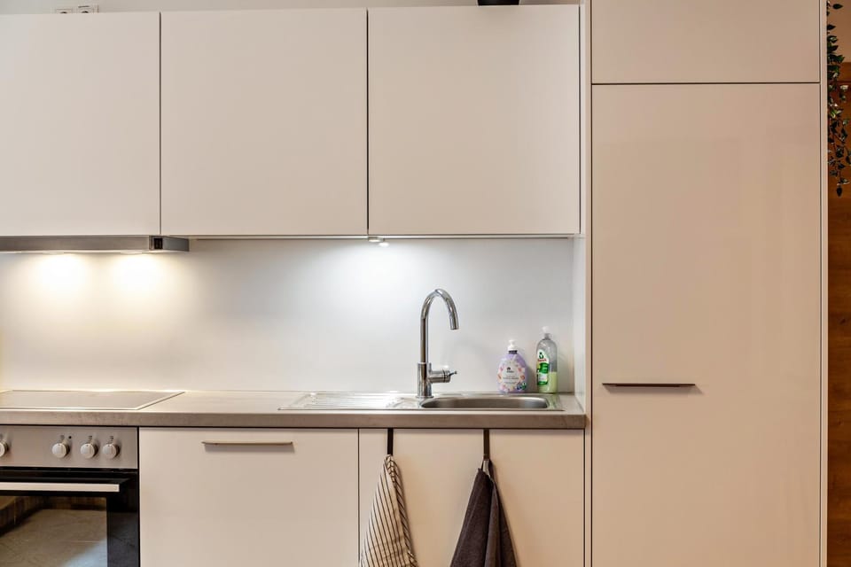 Kitchen or kitchenette, Living room