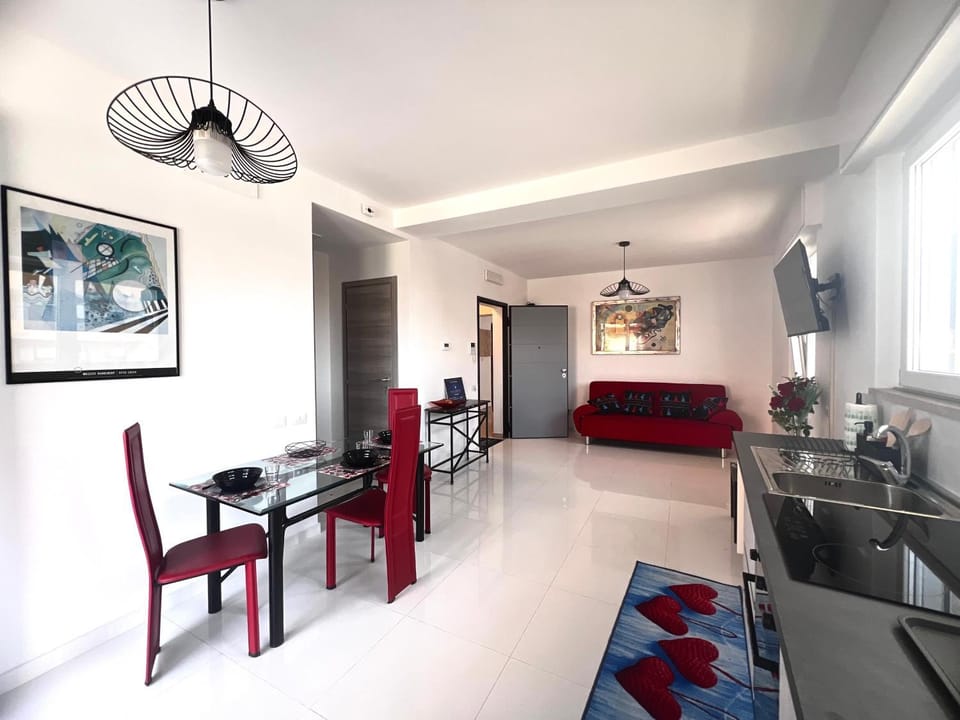 TV and multimedia, Kitchen or kitchenette, Living room, Dining area, minibar