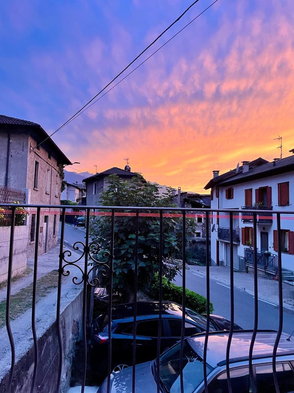 Quiet street view