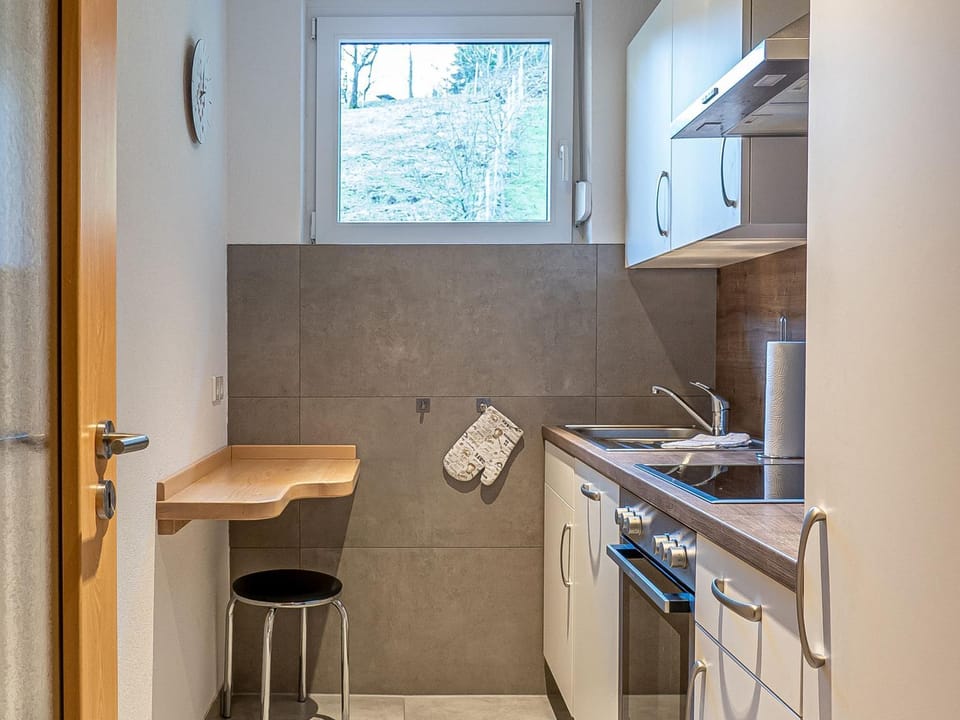 Kitchen or kitchenette, Living room