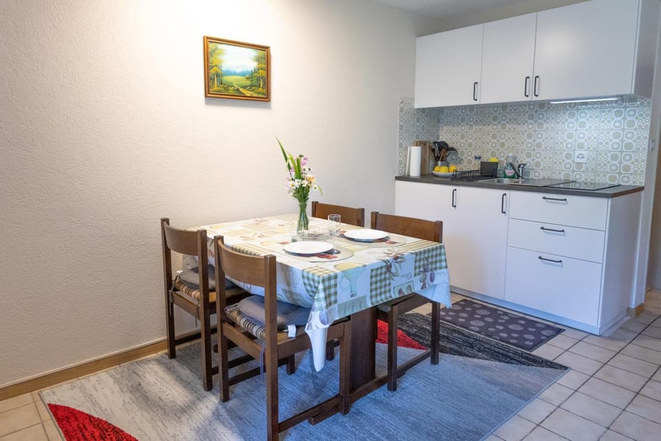 Living room, kitchen