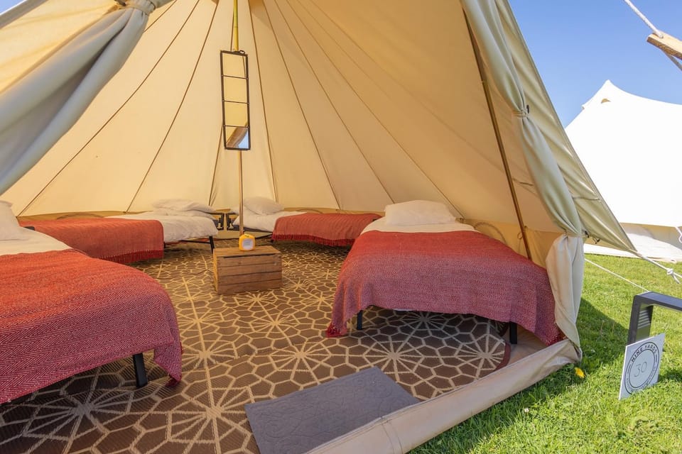 Nine Yards Bell Tents at the TT - Douglas Luxury tent in Douglas
