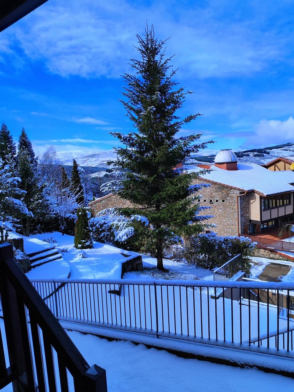 Winter, Mountain view