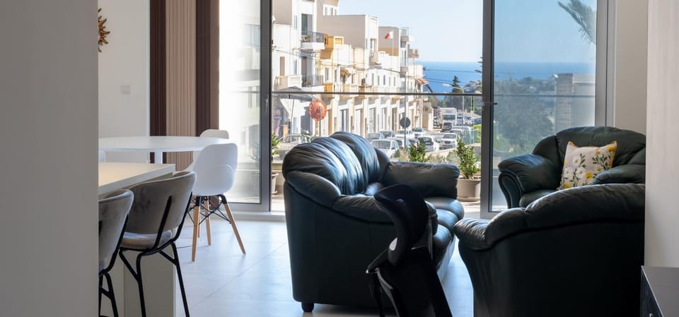 Natural landscape, Living room, Seating area, Sea view