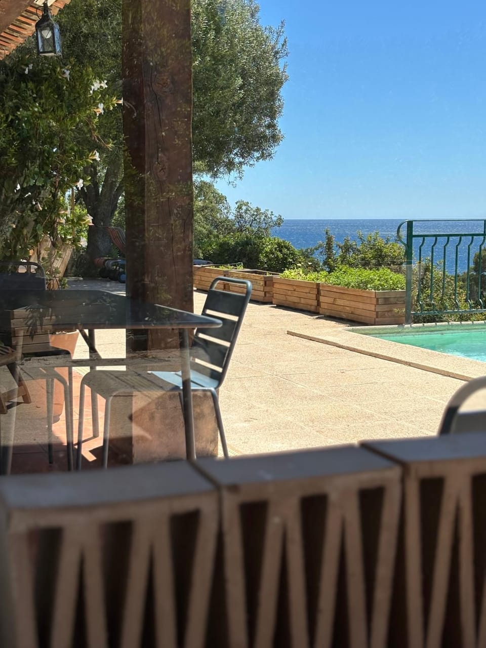 Dining area, Sea view