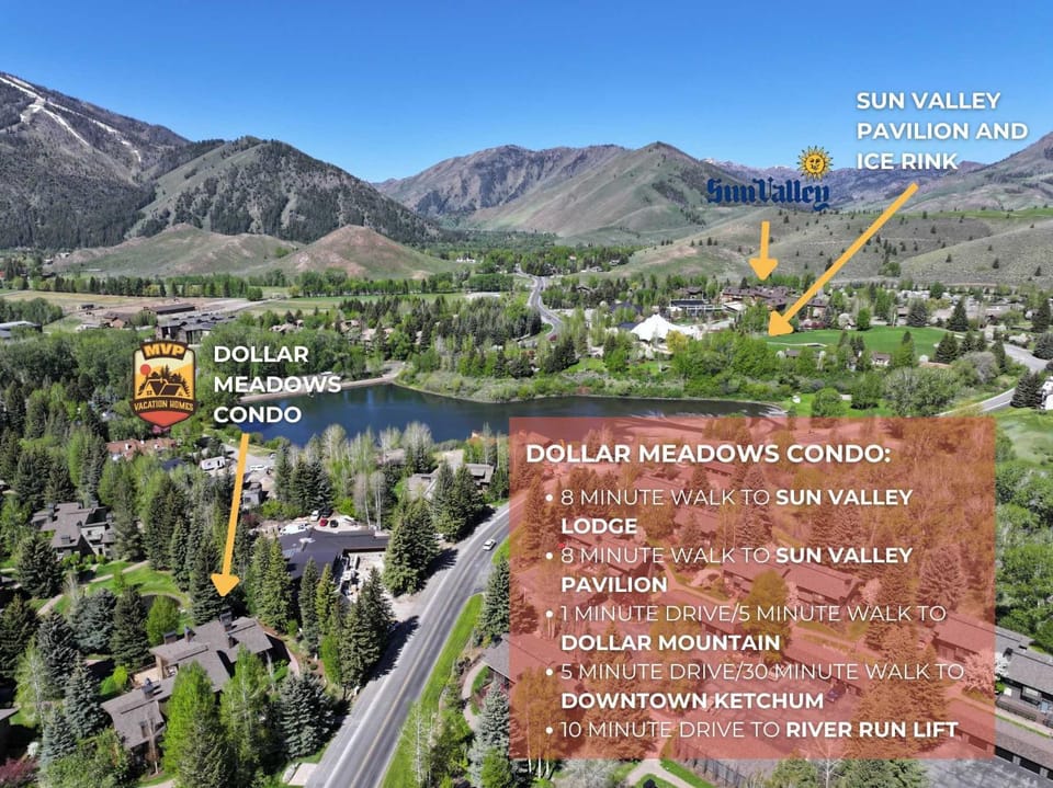 Dollar Meadows Condo with Sun Valley Resort Amenities House in Sun Valley