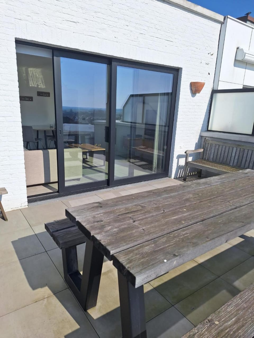 Property building, Patio, View (from property/room), Balcony/Terrace, Dining area