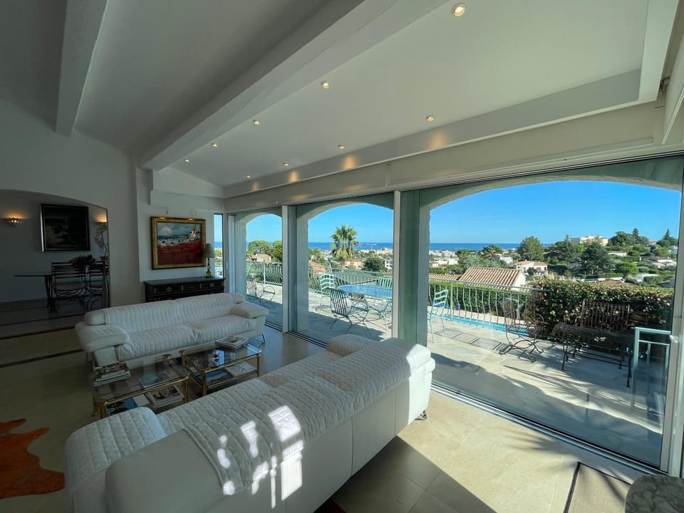 View (from property/room), Balcony/Terrace, Living room, Pool view, Pool view, Sea view, Sea view