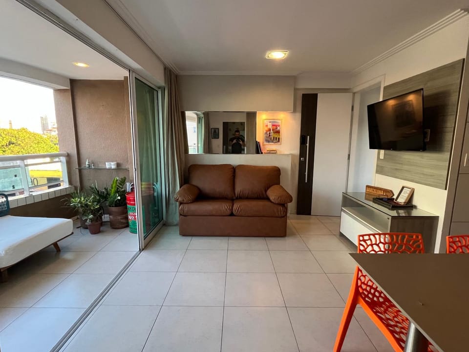 Apartamento com piscina no hooftop, 48m2 - Praia da Iracema- Fortaleza Apartment in Fortaleza