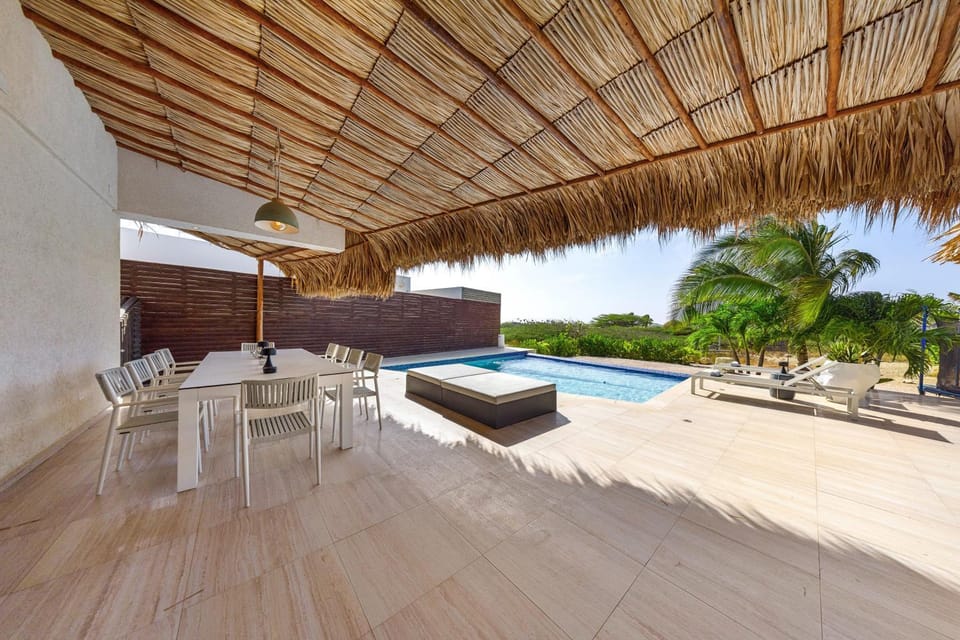 Patio, Day, View (from property/room), Seating area, Pool view, Swimming pool, sunbed